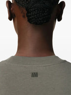 Camiseta Kaki con Logo de Corazón