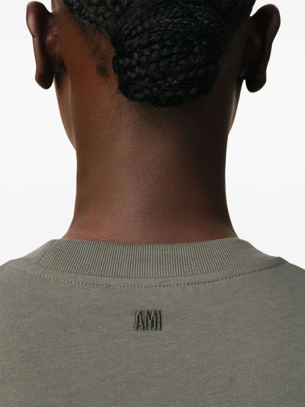 Camiseta Kaki con Logo de Corazón