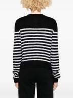 Image of Striped Cardigan Jules by Khaite for Women - Season Spring-Summer 2025 - Model view 3