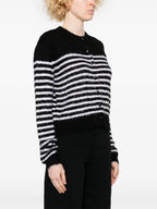 Image of Striped Cardigan Jules by Khaite for Women - Season Spring-Summer 2025 - Model view 2