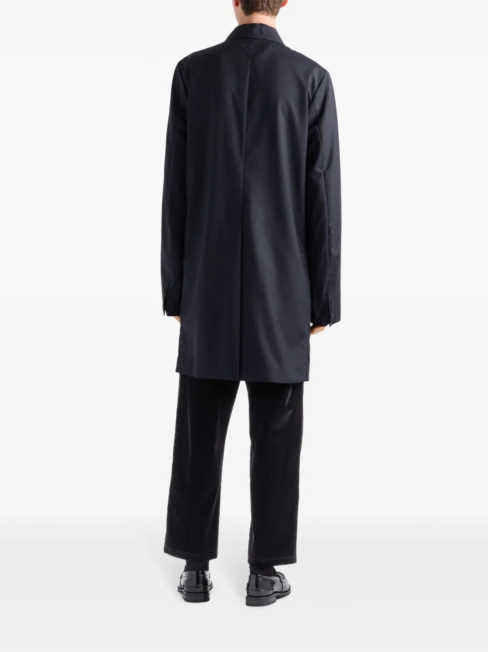 Imagem de Jeans Veludo de Denim de Perna Larga da Prada para Homens - Temporada Primavera-Verão 2025 - Detalhe 1