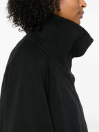 Black Zip-up Short Jacket
