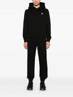 Jogging noir logo Moncler