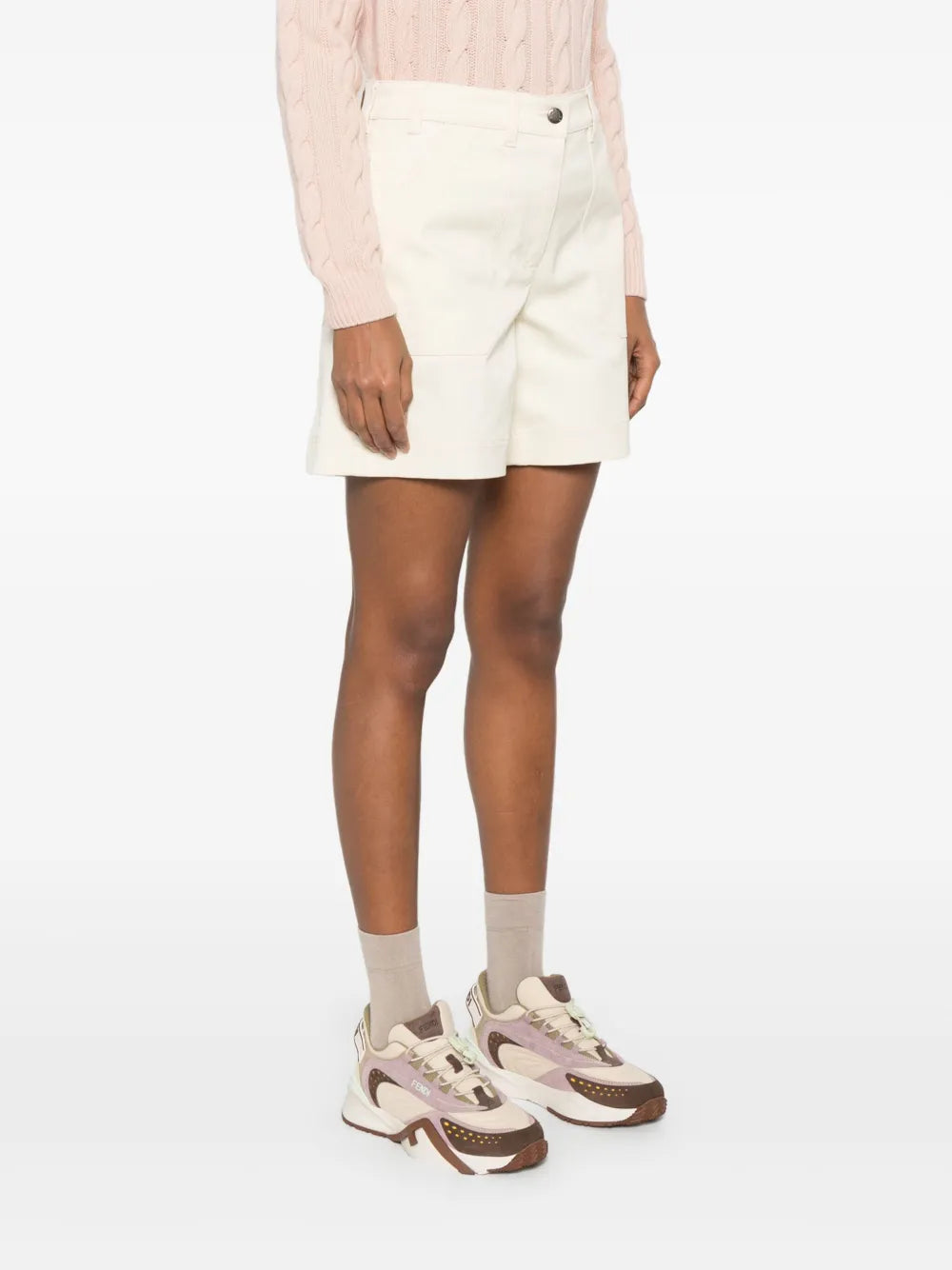 Gabardine Bermuda-shorts