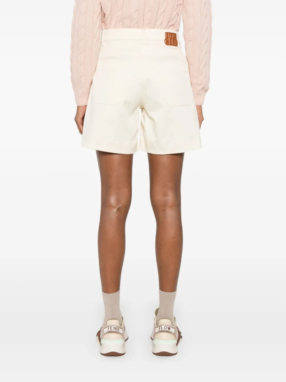 Gabardine Bermuda-shorts