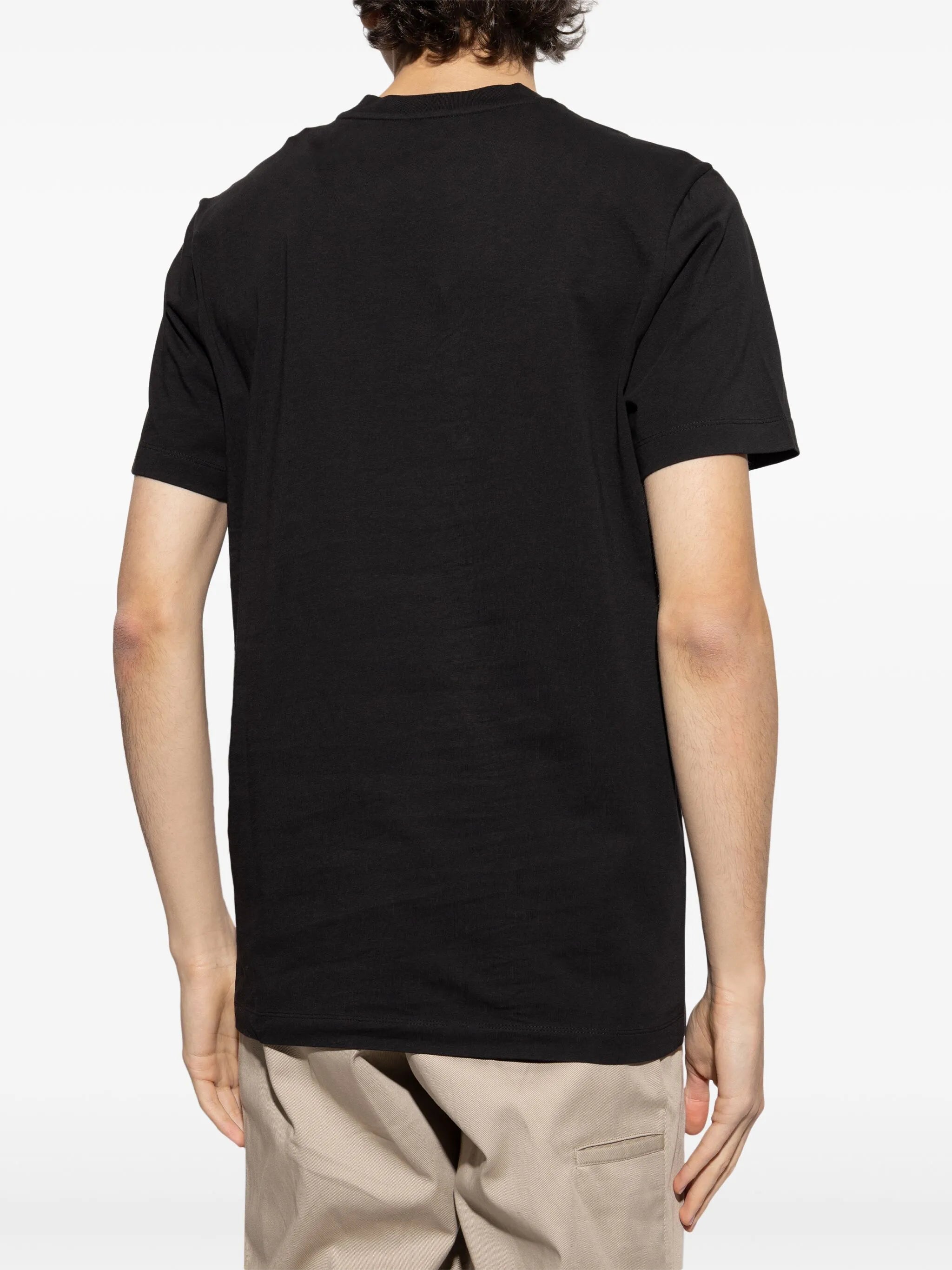 Imagen del Conjunto de Camisetas Negras Moncler de Moncler para Hombres - Temporada Primavera-Verano 2026 - Vista del Modelo 3