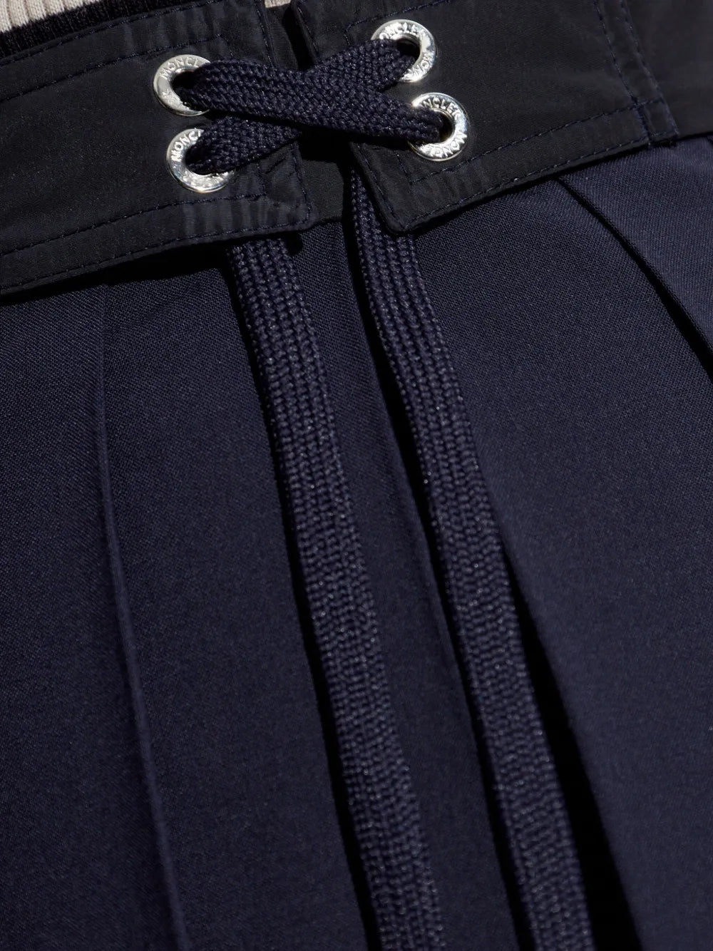 Pleated Navy Skirt
