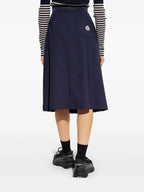 Jupe plissée navy