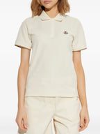 Moncler, piqué polo, logo apparel, premium cotton, classic fit