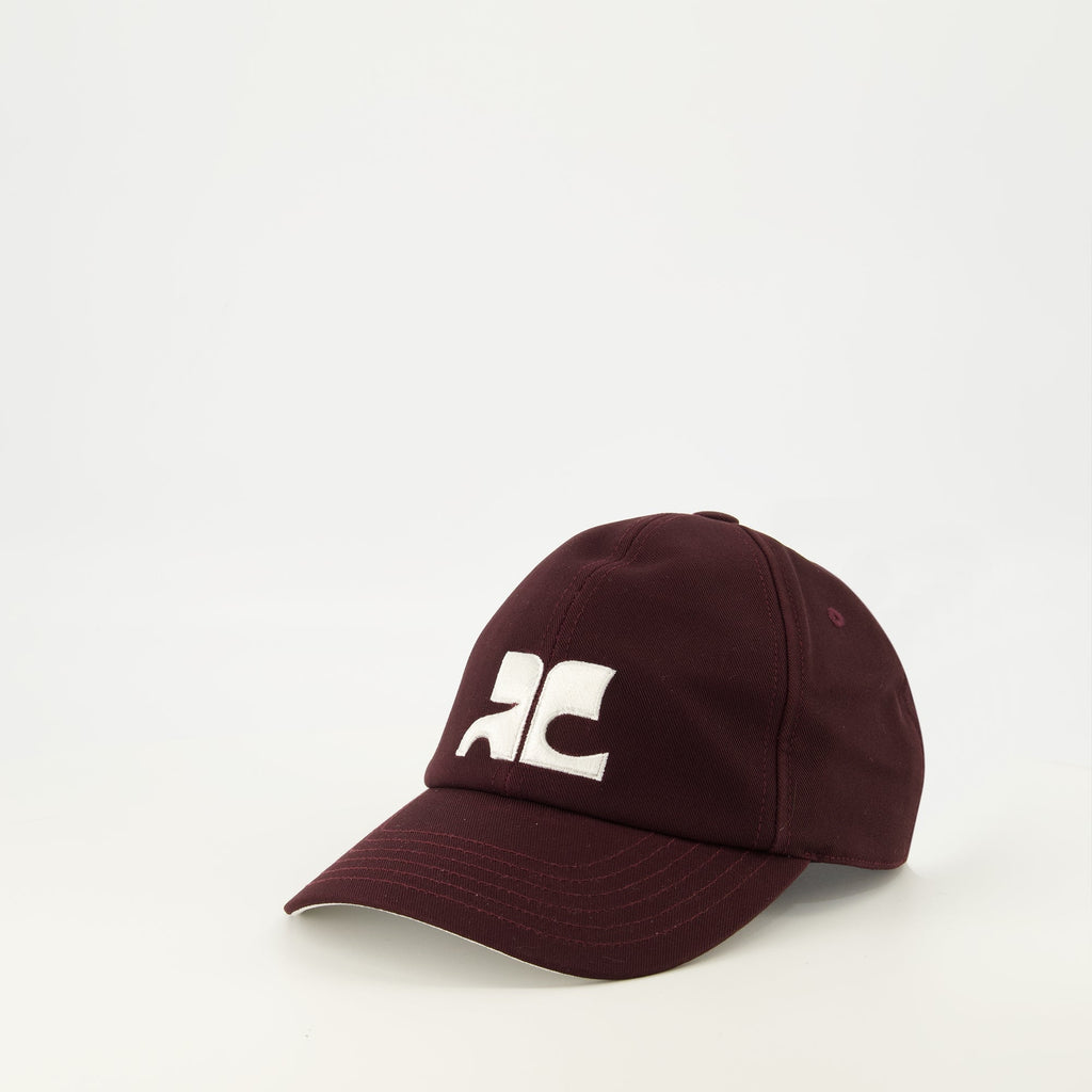 Gorra Bordada Burdeos