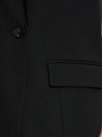 블랙 슬리브리스 블레이저