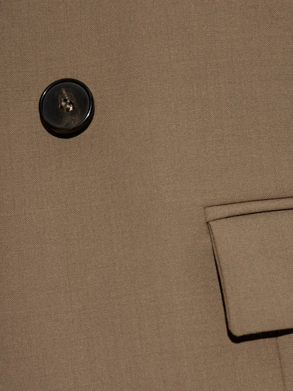 Oversized Beige Vest Blazer