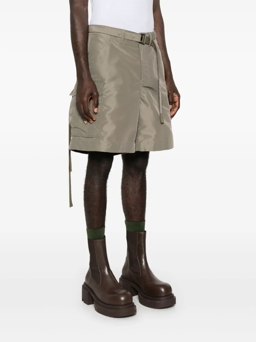 sacai 21AW ナイロン ショーツ ベージュ Size 0 ベージュナイロンショーツ - サカイ | WE IN STYLE