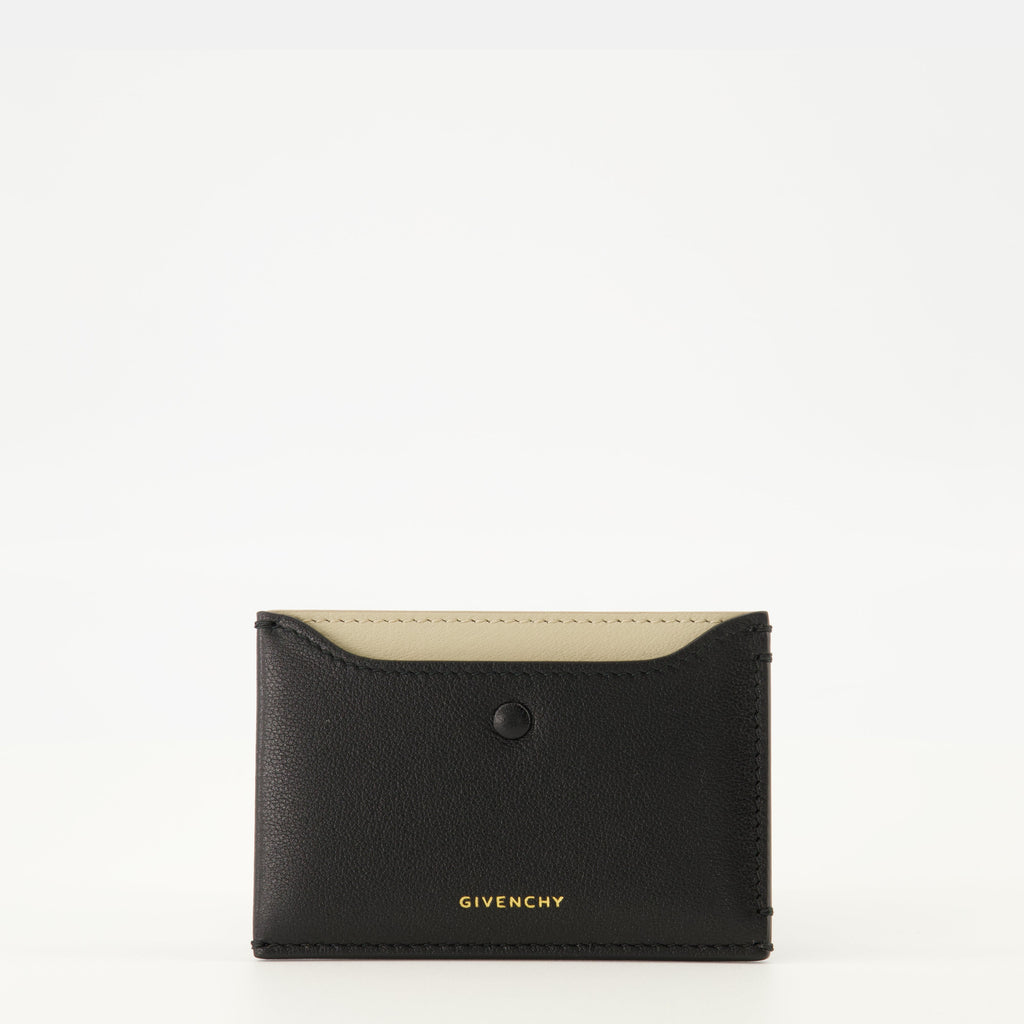 Givenchy cardholder, leather accessories, Day line, refined design, shiny leather