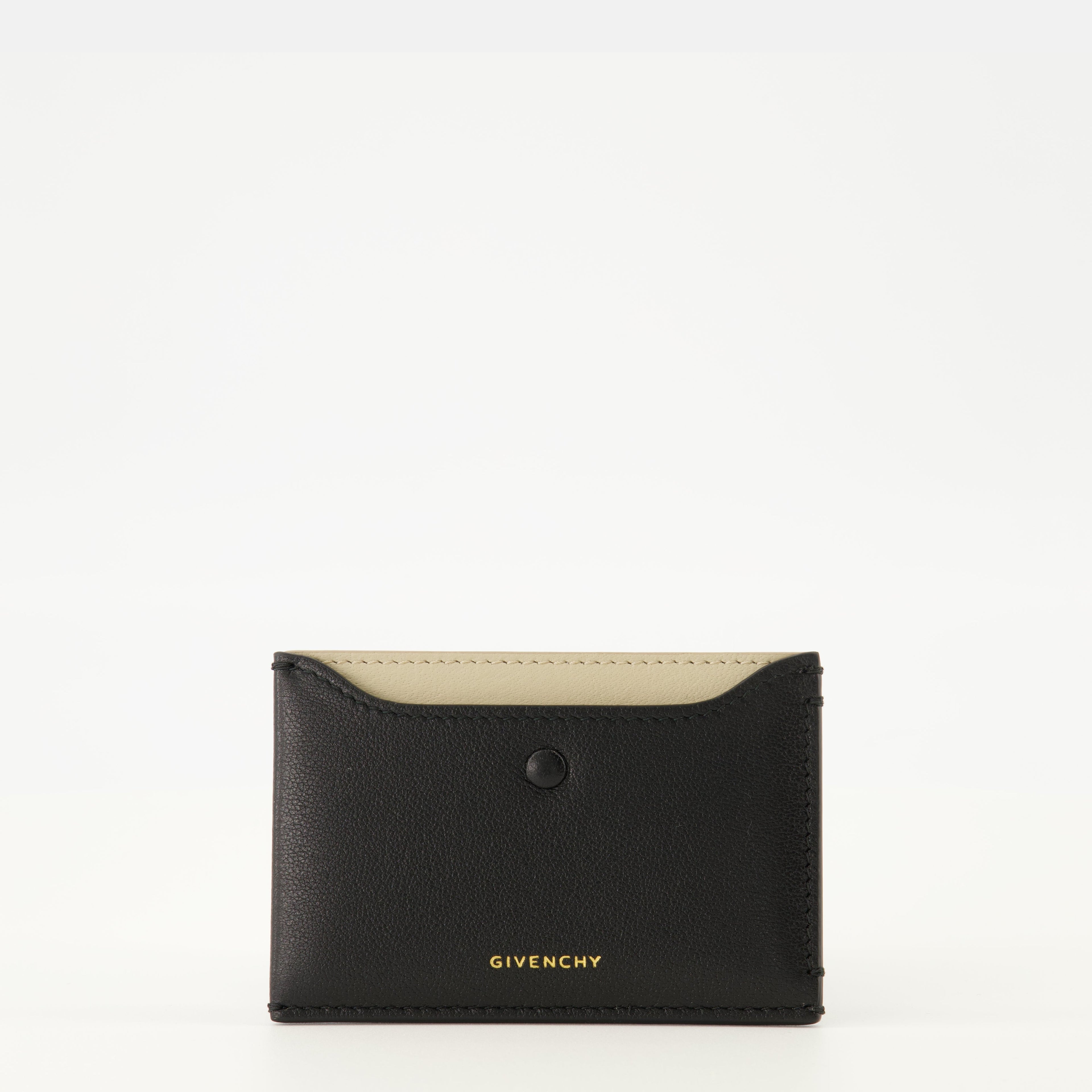 Givenchy cardholder, leather accessories, Day line, refined design, shiny leather