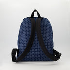 denim backpack, Essential U collection, designer backpack, stylish accessories, practical design