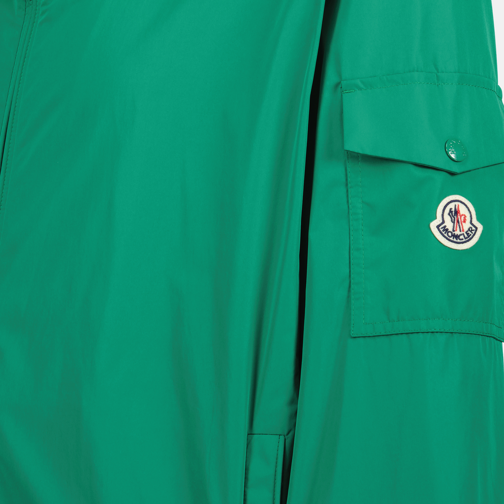Bilde av Sassière grønn vindjakke fra Moncler for menn - Sesong Vår-Sommer 2025 - Detaljvisning 1