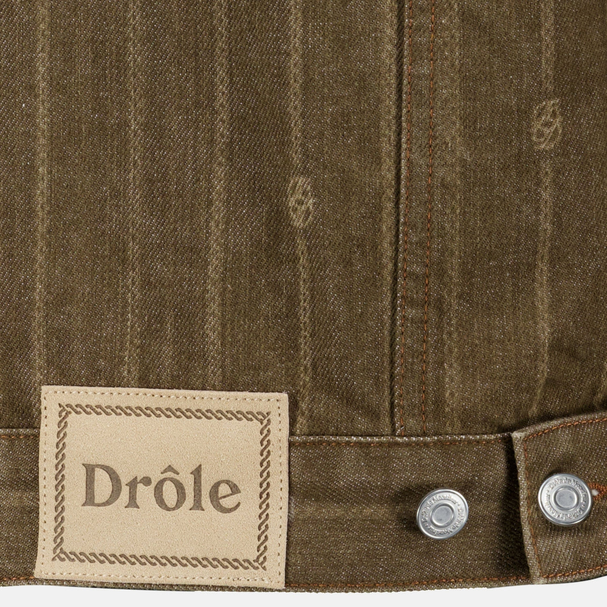 Monogram Denim Jacket - Drôle de Monsieur