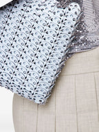 Image of Reversible Blue Flip Bag by Rabanne for Women - Season Spring-Summer 2025 - Detail View 1
