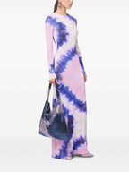 Image of Tie and Dye Dress by Rabanne for Women - Season Spring-Summer 2025 - Detail View 1
