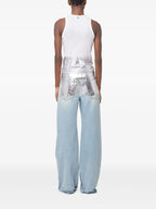 ホワイトジャージータンクトップ