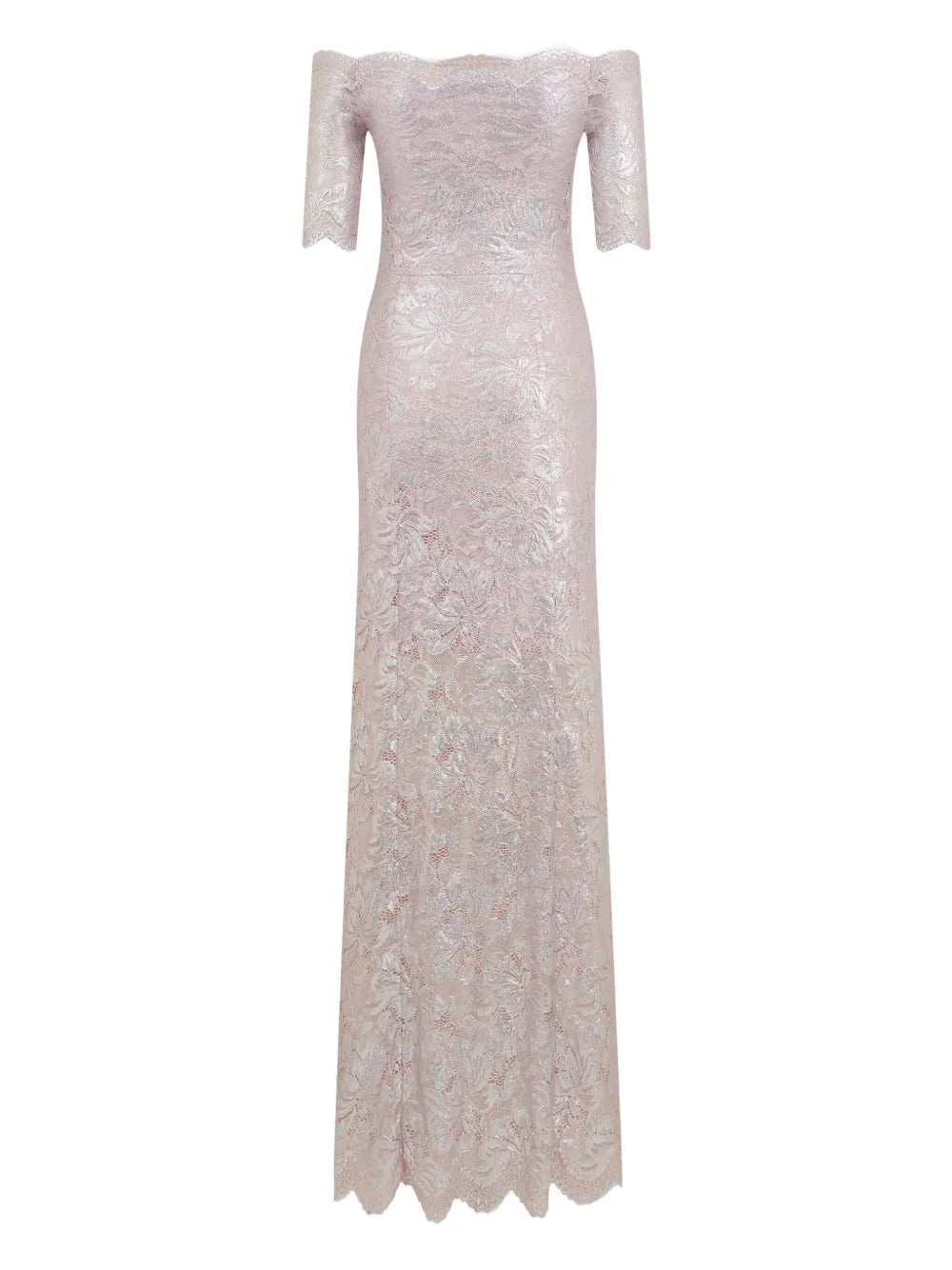 Image of Silver Lace Pink Dress by Rabanne for Women - Season Spring-Summer 2025 - Detail View 10