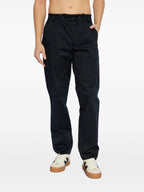 Imagen de Pantalones de Algodón Azul de Moncler para Hombre - Temporada Primavera-Verano 2025 - Vista Detalle 1