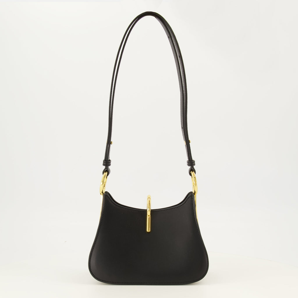 Sac Ring en Cuir Noir