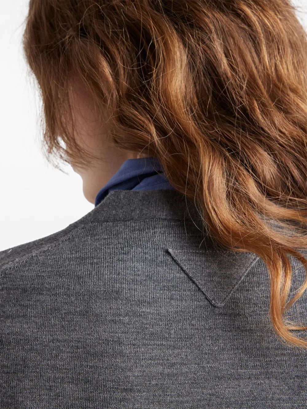 wool cardigan, grey cardigan, Prada, women's fashion, designer cardigan