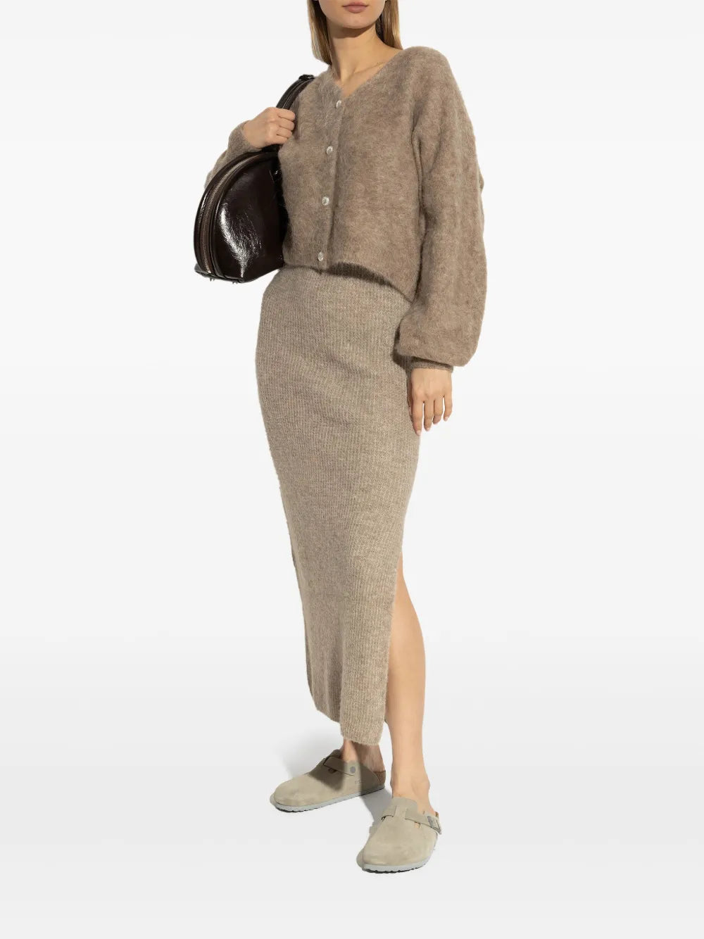 Birkenstock mules, Boston Mules, women's footwear, comfortable mules, nubuck slip-ons