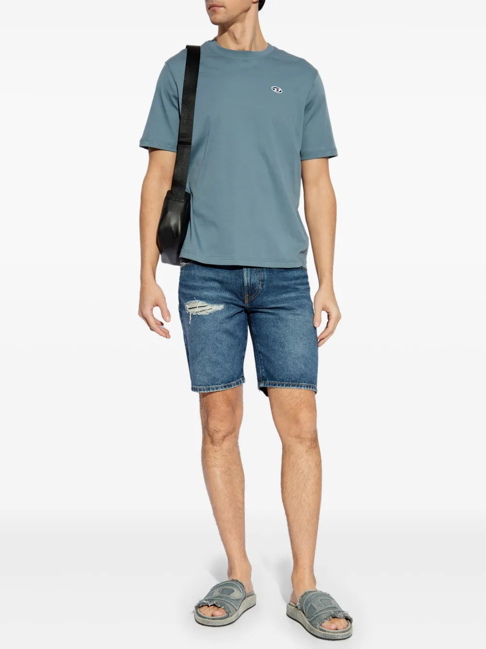 Image of T-Adjust T-shirt by Diesel for Men - Season Spring-Summer 2025 - Back View