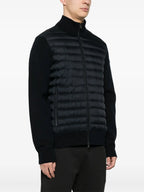 Image of Bi-material down jacket by Moncler for Men - Season Spring-Summer 2025 - Model view 2