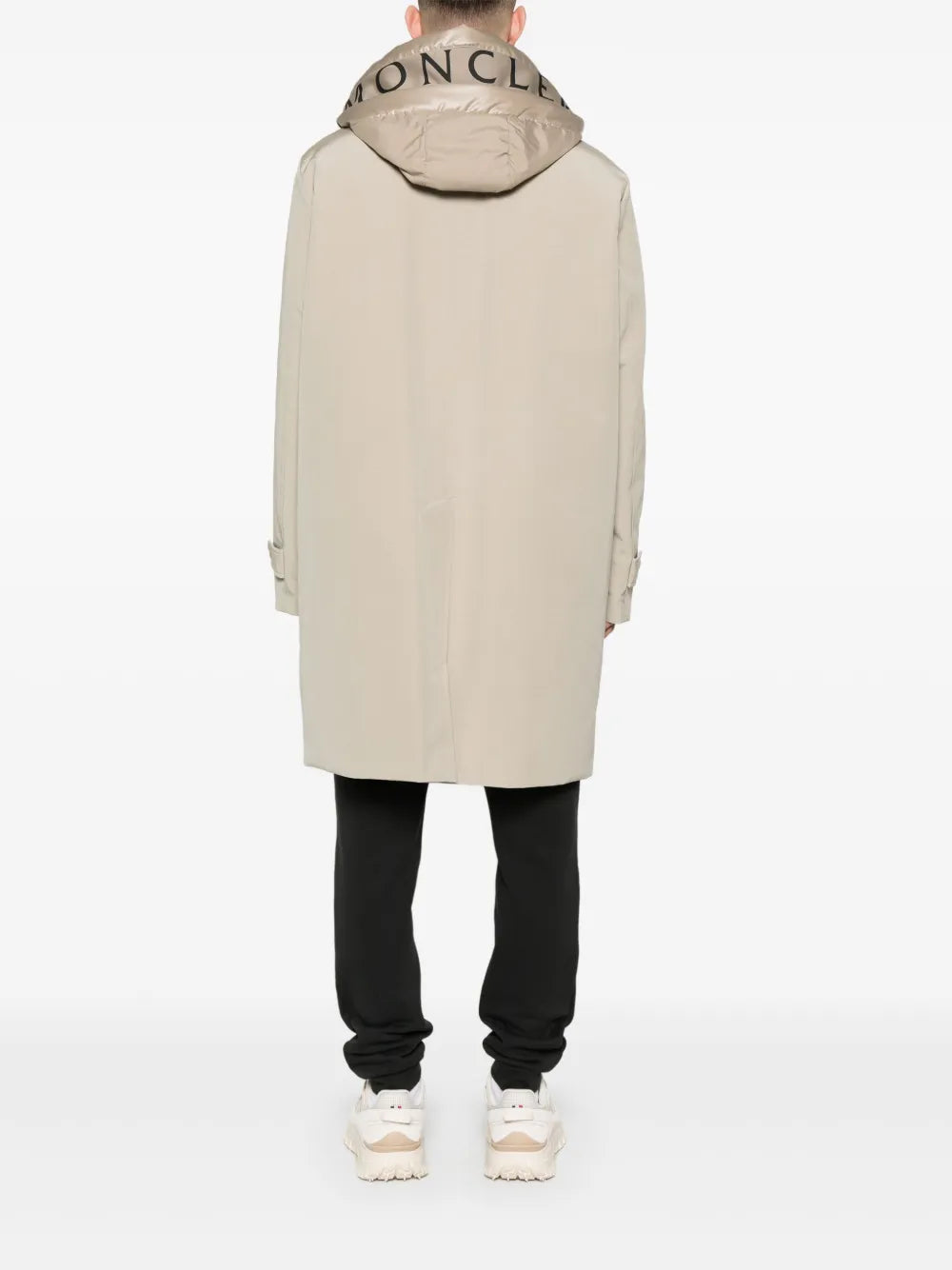 롱 베이지 미로어 코트