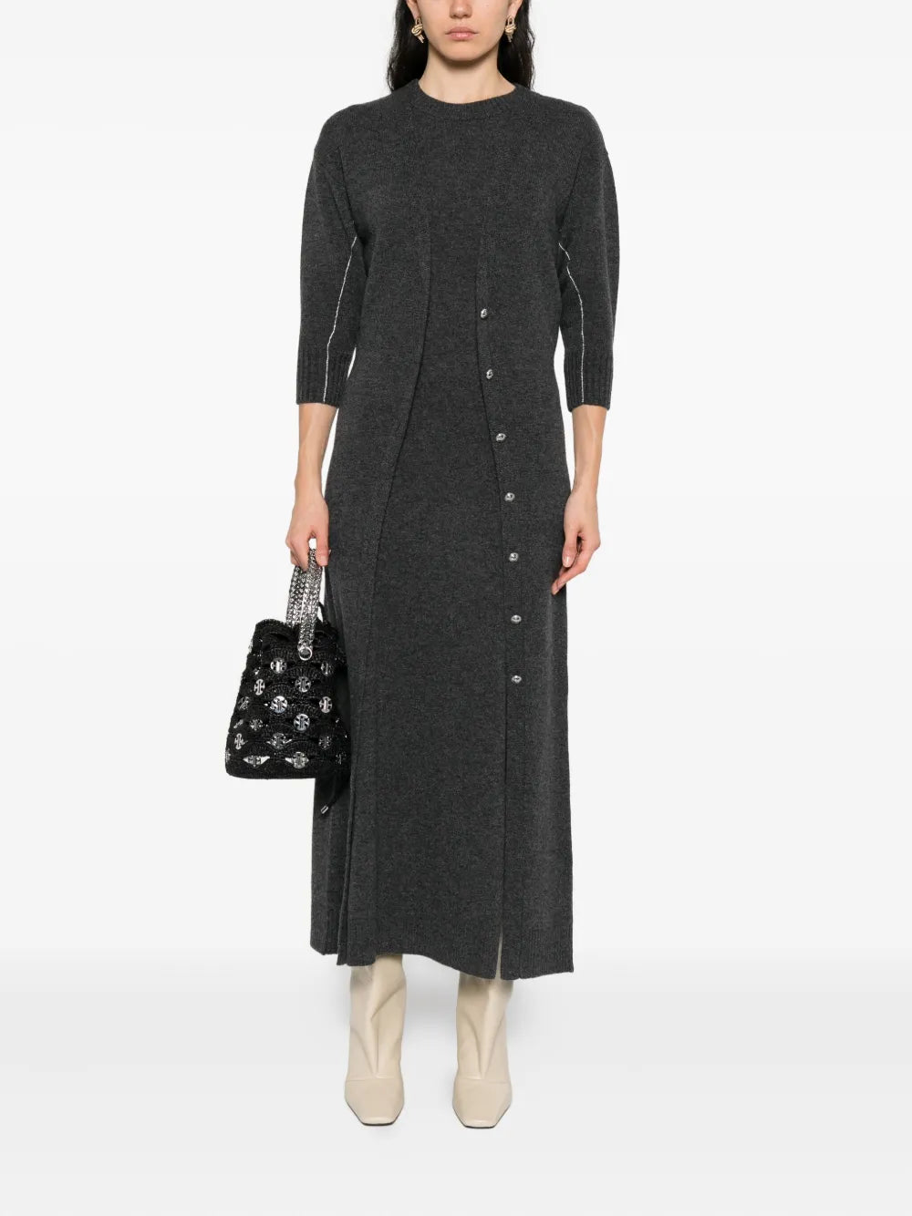 sachin and babi light blue dress Women's Wool Blend Dresses