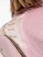 Imagen de una sudadera de seda y algodón de Versace para mujeres - Temporada Primavera-Verano 2025 - Vista de Detalle 7