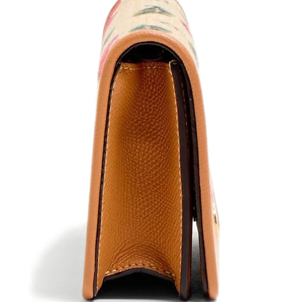 raffia bag, elegant handbag, leather accent bag, stylish accessory, Mini Cherryfic