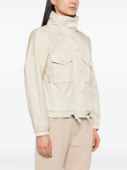 Image of Nor Hooded Jacket by Moncler Grenoble for Women - Season Spring-Summer 2025 - Detail View 1