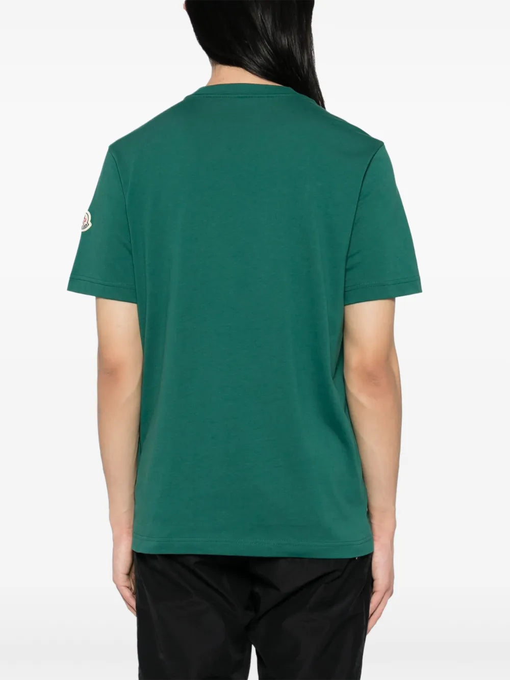 Image of Monogram Pocket T-Shirt by Moncler for Men - Season Spring-Summer 2025 - Detail View 1
