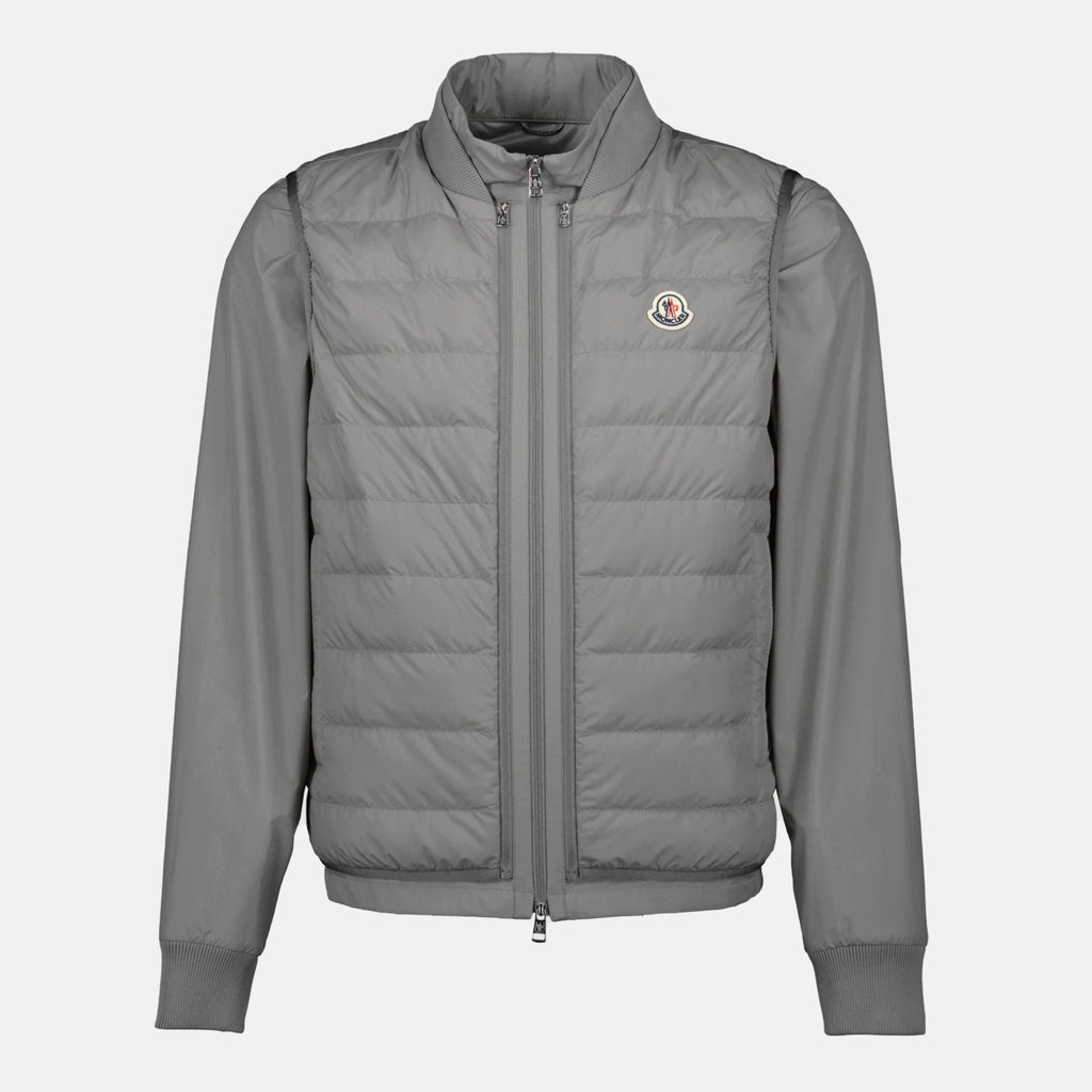 Image de l'article Doudoune Verney 3 en 1 grise de la marque Moncler pour Homme - Saison Printemps-Été 2026 - Vue de Face