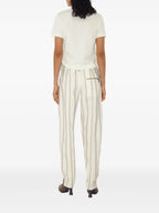 Image of White Festival T-shirt by Burberry for Women - Season Spring-Summer 2025 - Model view 2
