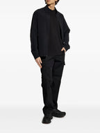 Bild des T-Shirts mit distressed Logo von Moncler für Männer - Saison Frühling-Sommer 2025 - Rückansicht