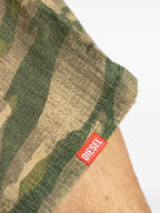 Image of Camouflage Print Swim Shorts by Diesel for Men - Season Spring-Summer 2025 - Detail View 6