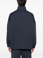 Imagem da Jaqueta FF Navy Monogramada da Fendi para Homens - Temporada Primavera-Verão 2025 - Vista Modelo 3