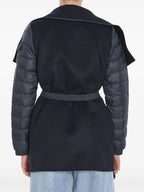 퀼팅 울 케이프