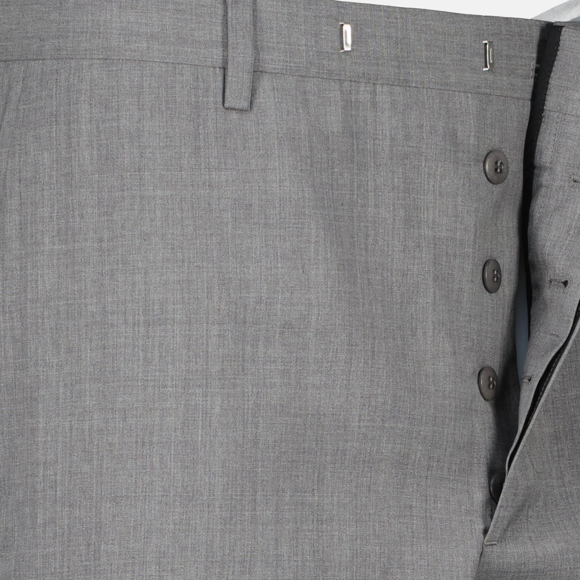 Imagem de calças de jogging em lã Prada da Prada para homens - Temporada Outono-Inverno 2025 - Detalhe 8