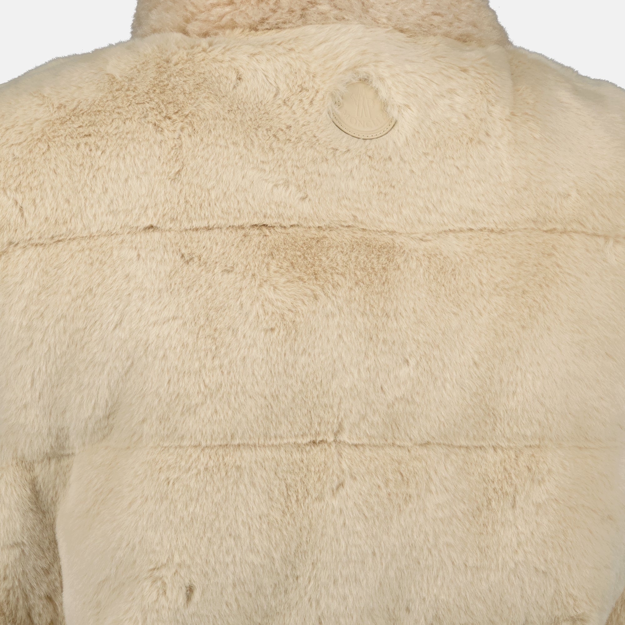 Moncler vest, Joui vest, beige vest, designer outerwear, autumn-winter collection