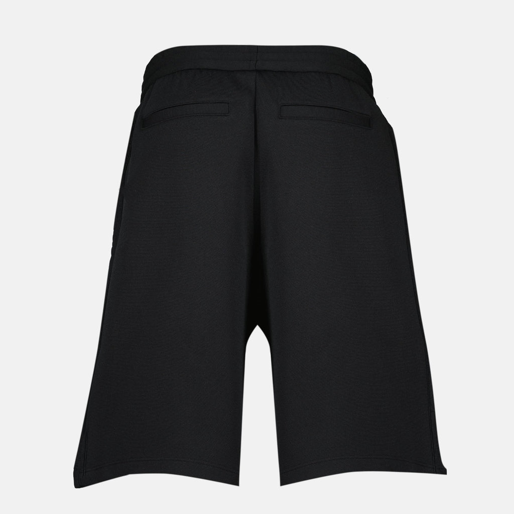 Image du short Dior Oblique noir de Dior pour hommes - Saison Automne-Hiver 2025 - Vue arrière