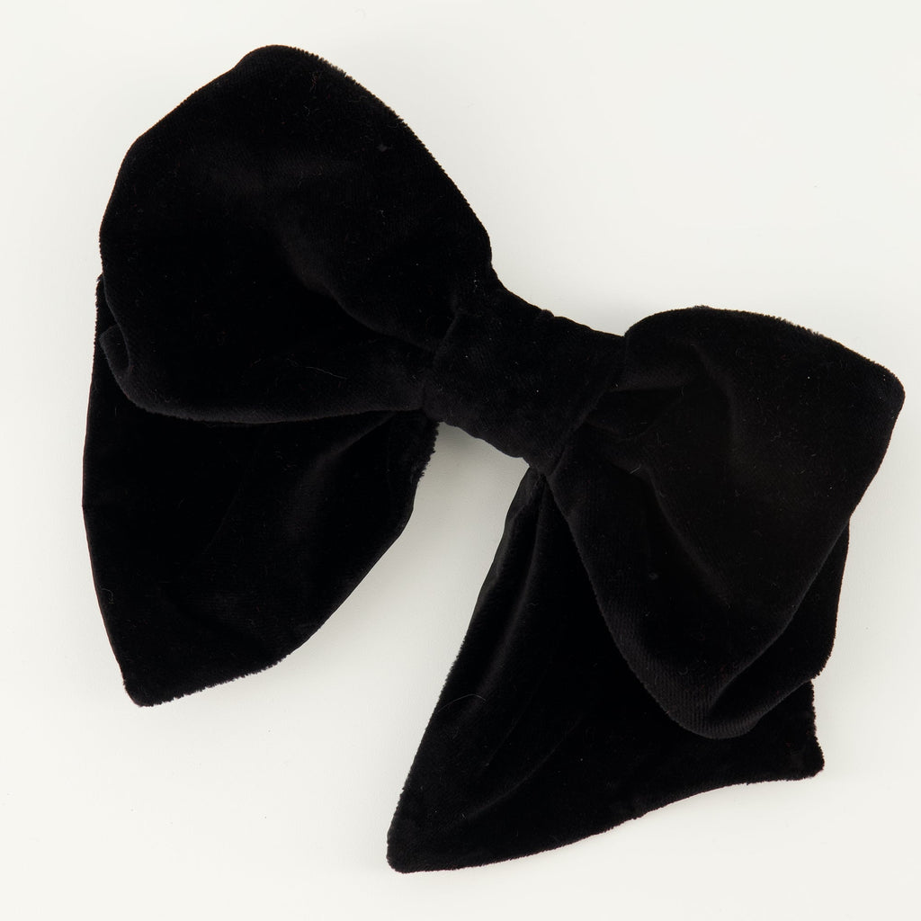 hair clip, bow accessory, Patou, velvet hair accessories, Autumn-Winter 2025 collection