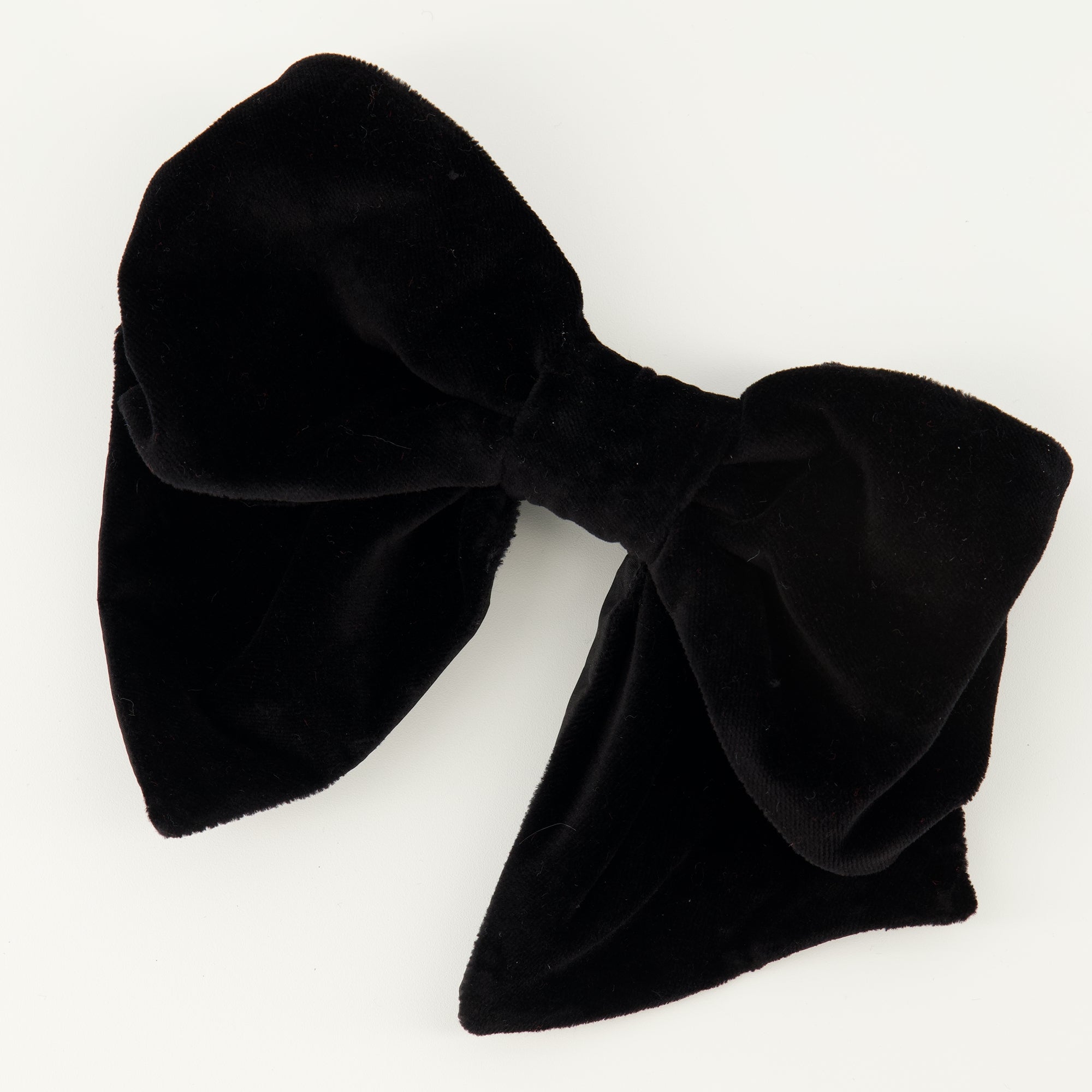 hair clip, bow accessory, Patou, velvet hair accessories, Autumn-Winter 2025 collection