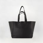 Immagine della borsa tote cabas nera di Ami PARIS per unisex - Stagione Primavera-Estate 2025 - Vista posteriore